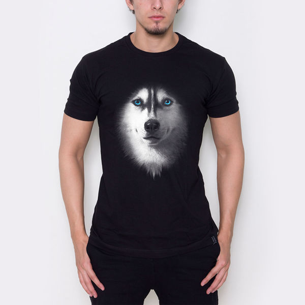 Picture of Wolf with colored eyes T-Shirt