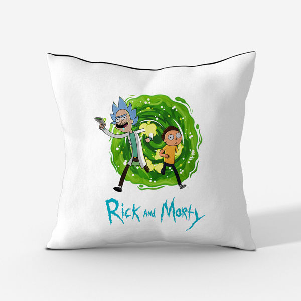 Picture of rick and morty Cushion