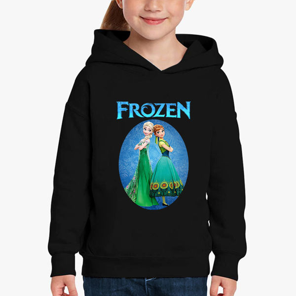 Picture of Elsa and Anna embark Girl Hoodie