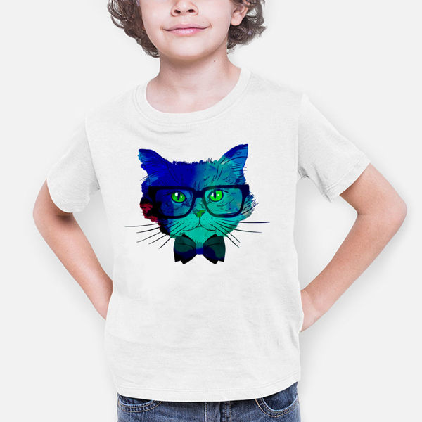 Picture of Colorful cat Boy T-Shirt