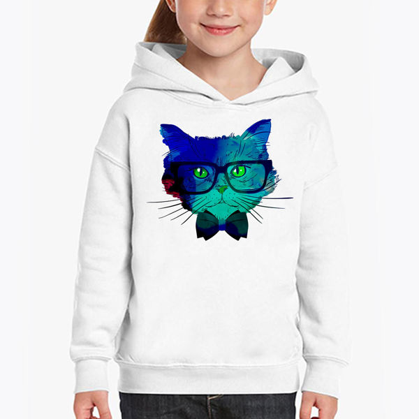 Picture of Colorful cat Girl Hoodie