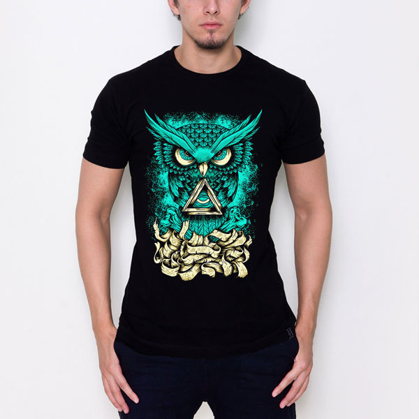Picture of Green Owl T-Shirt