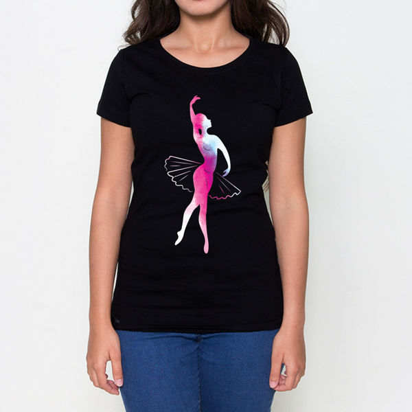 Picture of Pink Ballerina Female T-Shirt