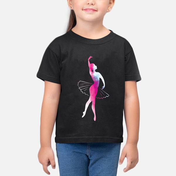 صورة Pink Ballerina Girl T-Shirt