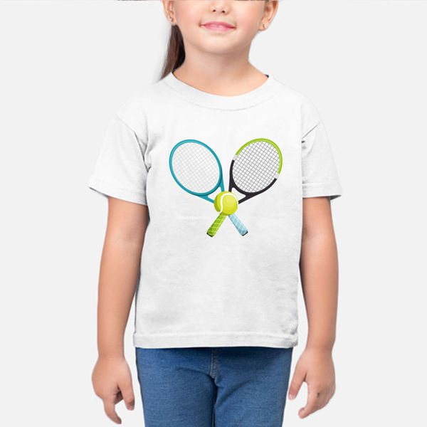 Picture of tennis ball Girl T-Shirt