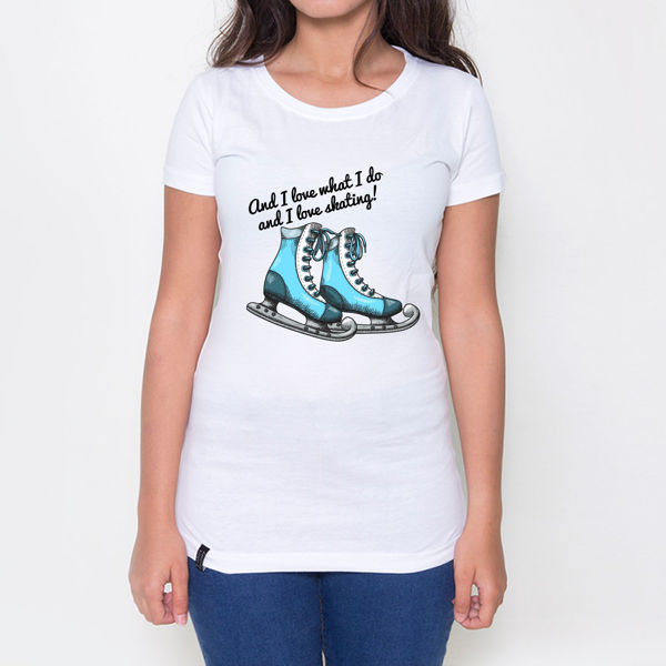 Picture of Love Skating Female T-Shirt