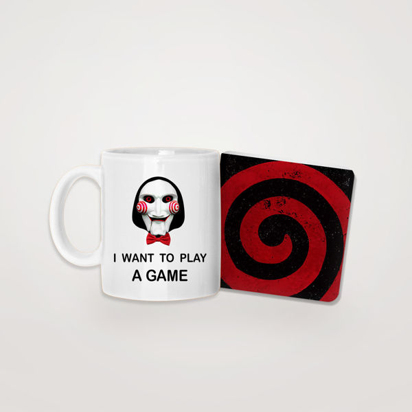 صورة I want to play Mug & Coaster
