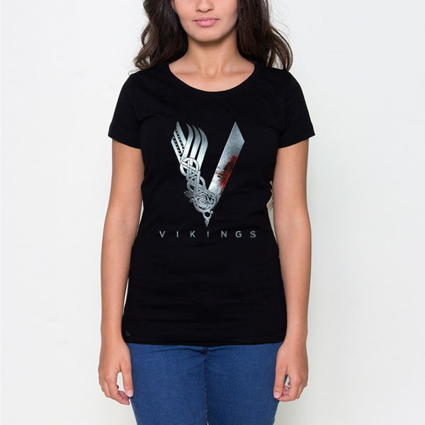 Picture of vikings logo  female T-shirt