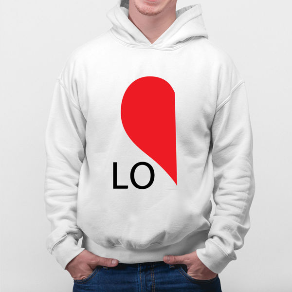 Picture of couples love male Hoodie