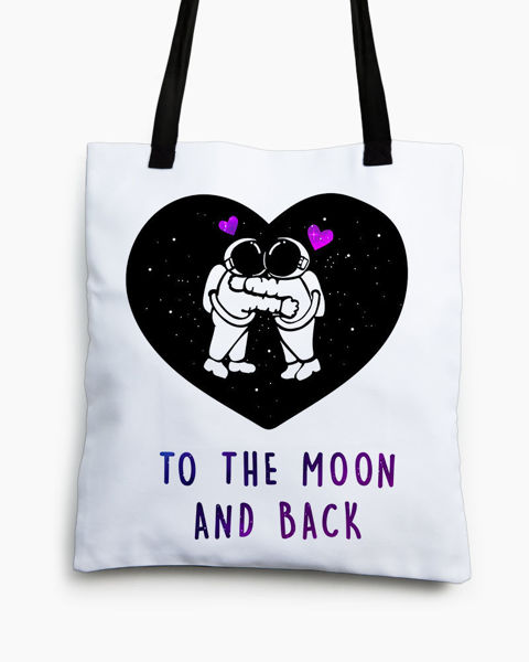 Picture of To the moon Tote bag