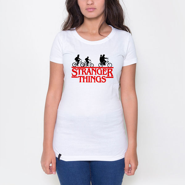 Picture of stranger things logo female T-shirt