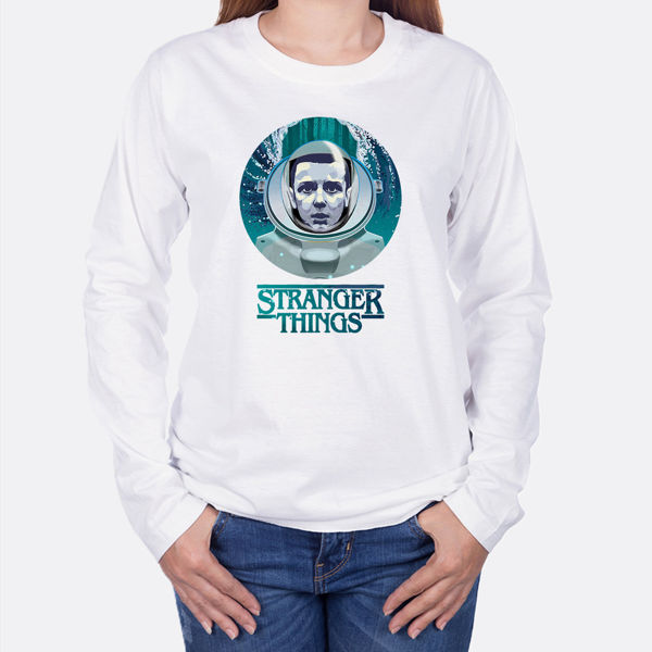 Picture of stranger things water  female long sleeves