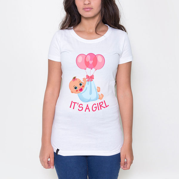 Picture of it's a girl T-Shirt