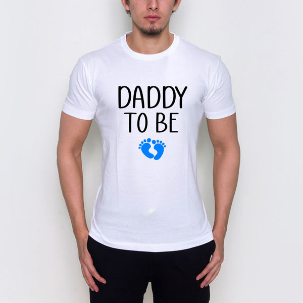 Picture of dad to be 2   male  T-Shirt