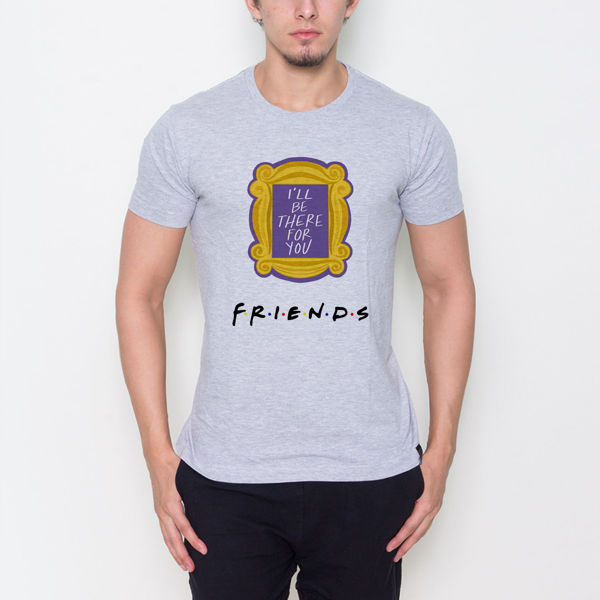 Picture of friends 3 male  T-Shirt