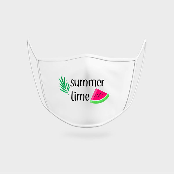 Picture of summer white mask
