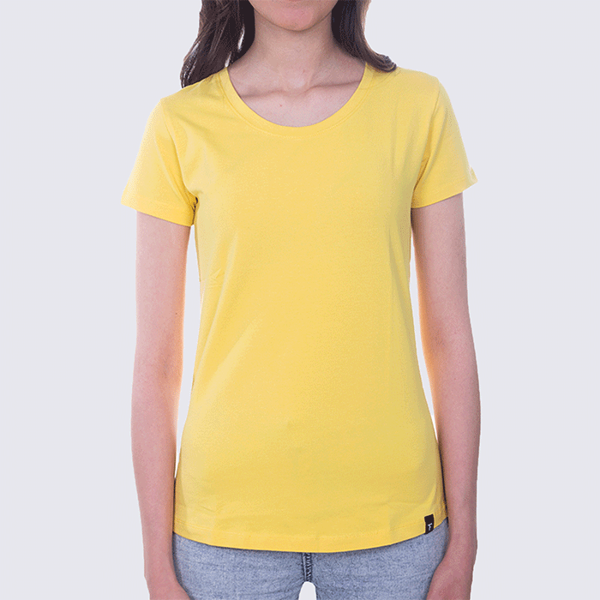 Picture of YELLOW FEMALE T-shirt