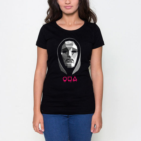 Picture of SQUID GAME mask FEMALE T-shirt