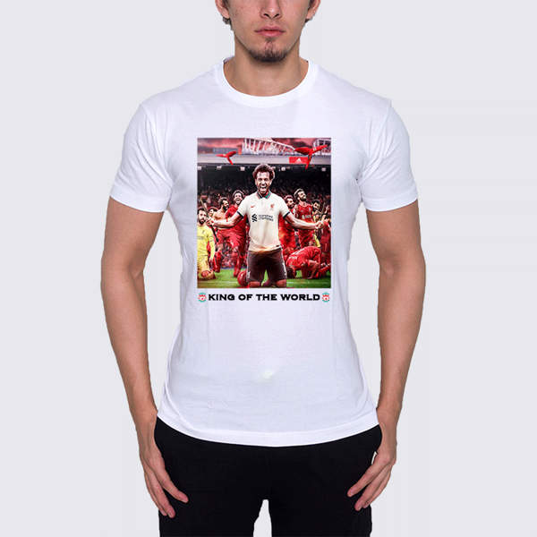 Picture of mo salah king of the world-male t-shirt