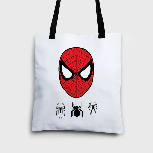 Picture of spider man - tote bag