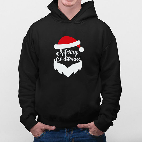 Picture of merry christmas - male hoody