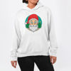 Picture of santa claus - female  hoody