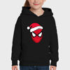 Picture of the christmas spider man - girl hoody