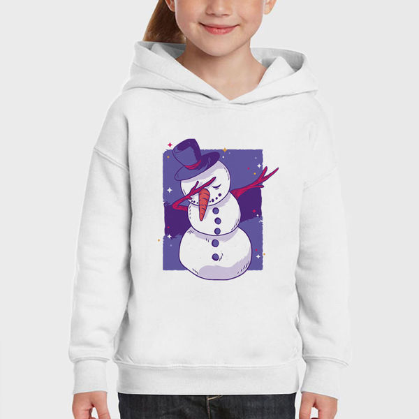 صورة christmas snowman - girl hoody