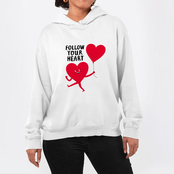 Picture of follow your heart -female hoody