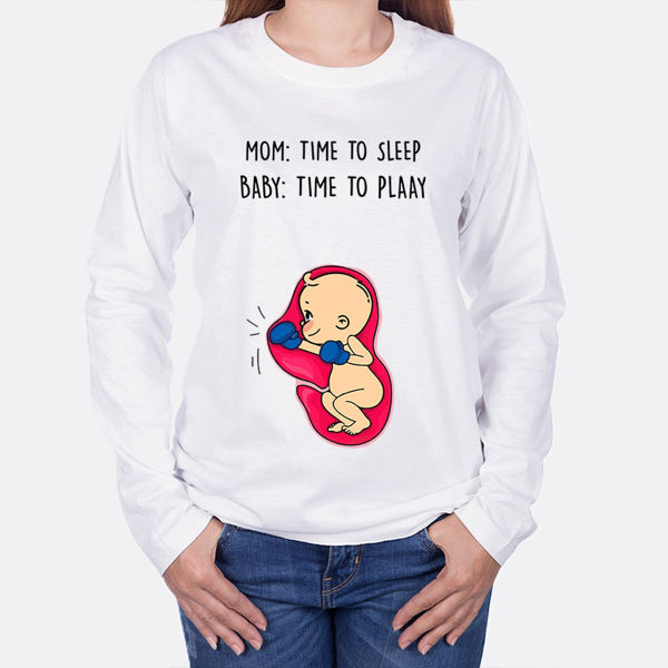 Picture of time to sleep baby - Female long sleeves