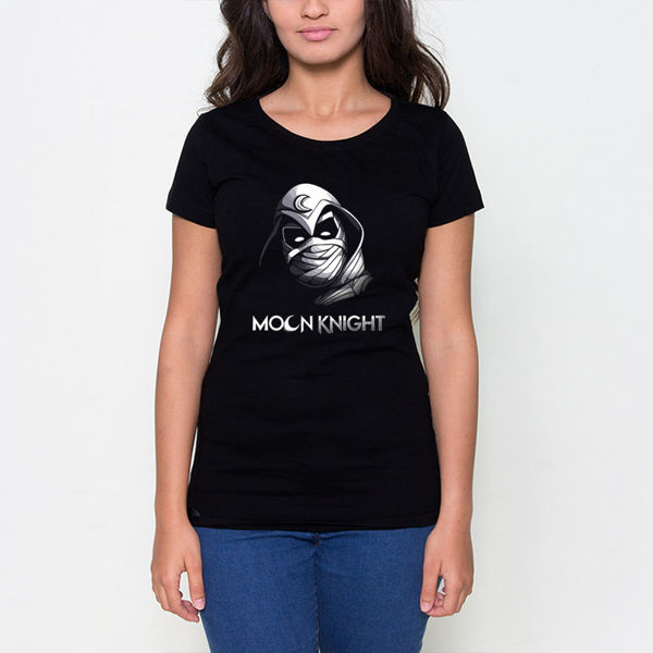 صورة moon knight  mask - female t-shirt