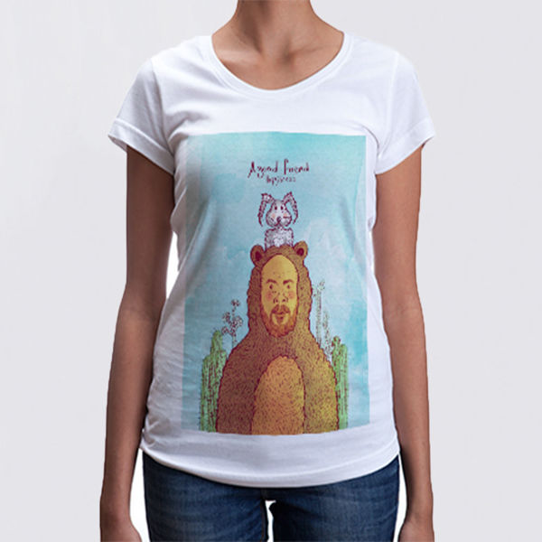 Picture of bear - female t-shirt