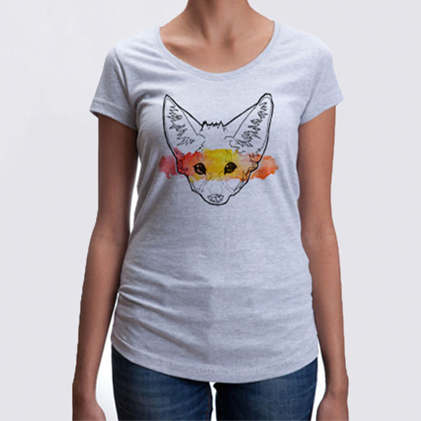 صورة Fennec Fox - female t-shirt