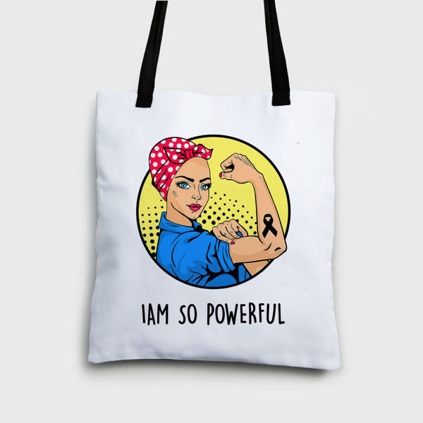 Picture of I'M  POWERFUL TOTE BAG