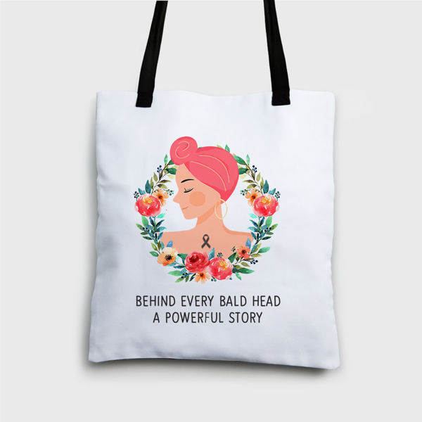 Picture of BALD POWERFUL TOTE BAG