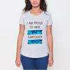 Picture of PROUD CAREGIVER FEMALE T-SHIRT