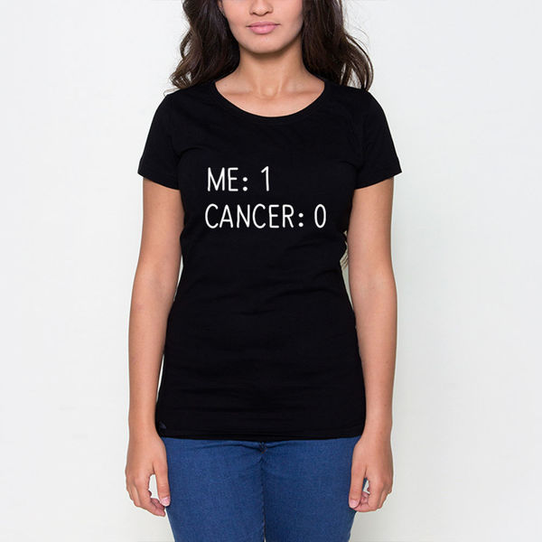 صورة ME VS CANCER FEMALE T-SHIRT