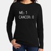 Picture of ME VS CANCER  FEMALE LONG SLEEVES T-SHIRT