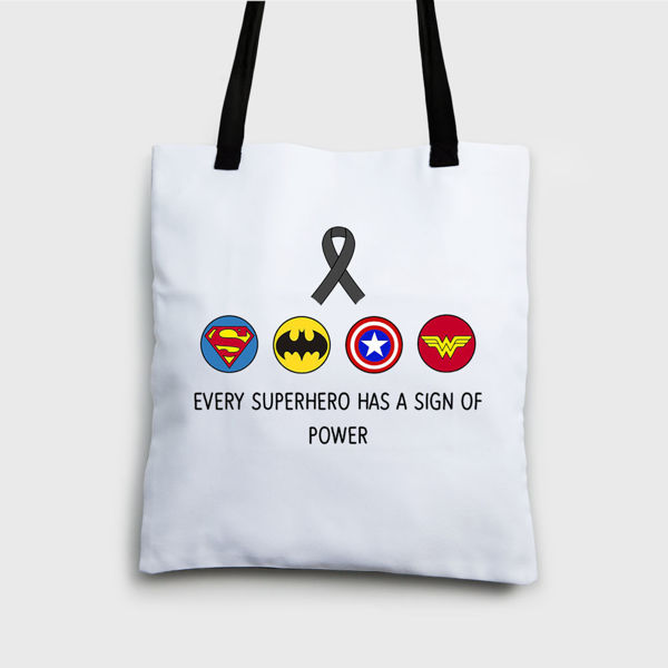 Picture of SUPERHERO SIGN TOTE BAG