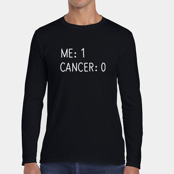 Picture of ME VS CANCER MALE LONG SLEEVES T-SHIRT