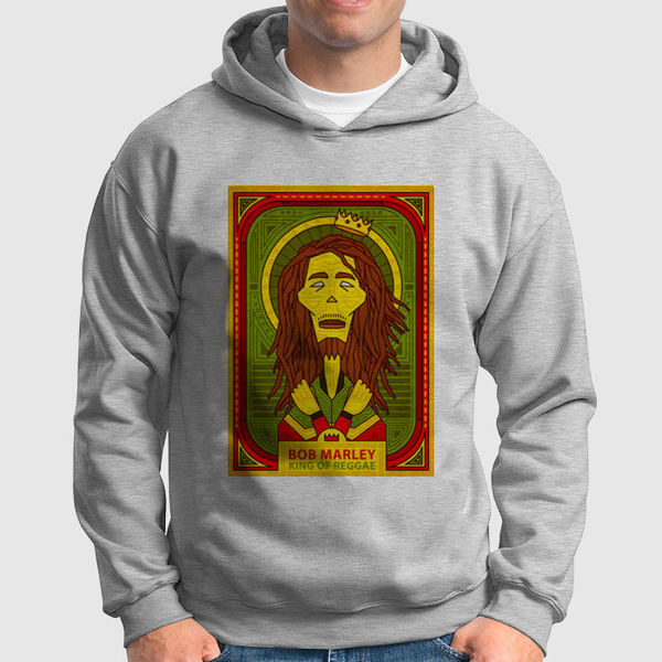 Picture of bob marley- unisex hoody