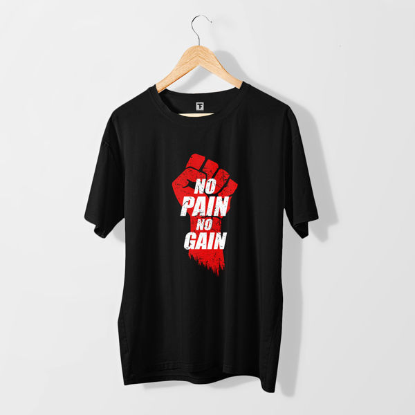 صورة NO PAIN NO GAIN T-SHIRT