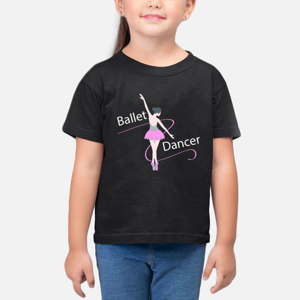 Picture of Ballet Dancer Girl T-Shirt