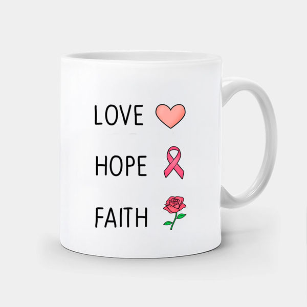 Picture of HOPE LOVE FAITH MUG