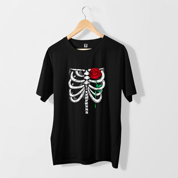 Picture of CHEST ROSE T-SHIRT
