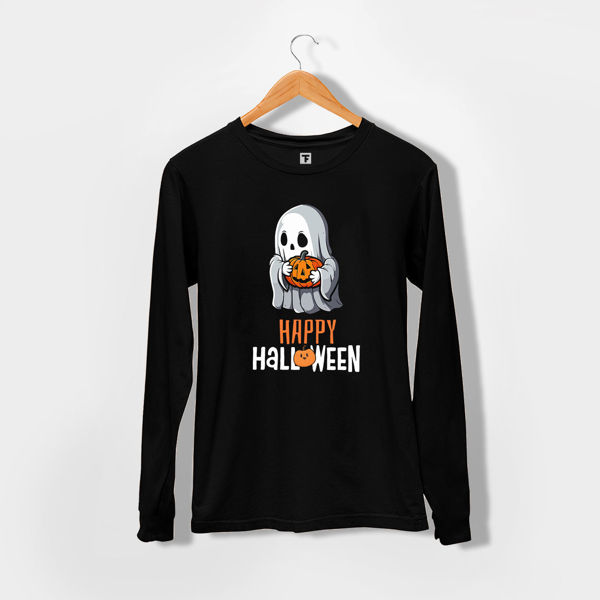 صورة Ghost Pumpkin Halloween LONGSLEEVES -